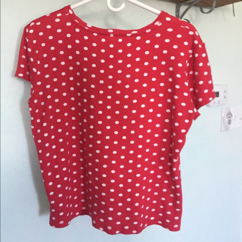 Polka dot tee